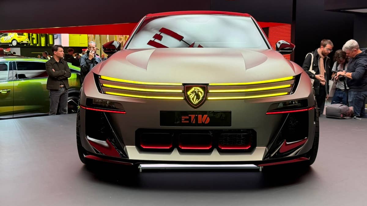 O Retro EV 805-HP da Peugeot mostra o que falta aos motoristas americanos