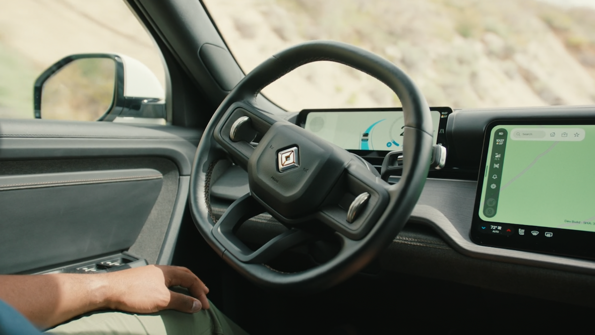 Rivian começa a testar a direção estilo Tesla com proprietários selecionados