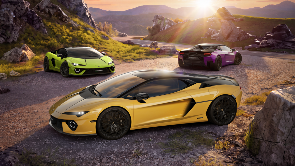 Lamborghini Temerario recebe uma reforma selvagem em dois tons em cinco cores