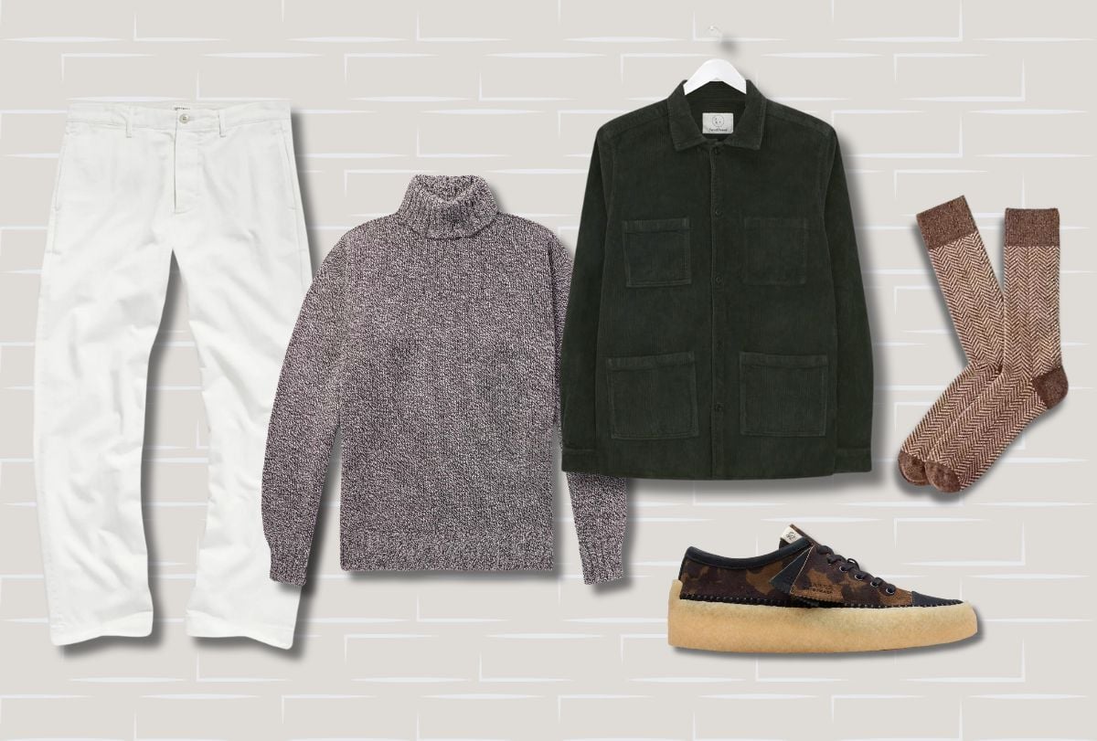 As melhores roupas masculinas com calças brancas